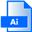 AI File Extension Icon 32x32 png